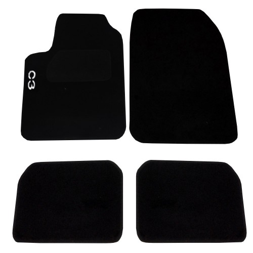 Tappetini Auto In Moquette Con Strappo Compatibili Per Citroen C3 Tappetini Auto In Moquette Con Strappo Compatibili Per Citroen C3